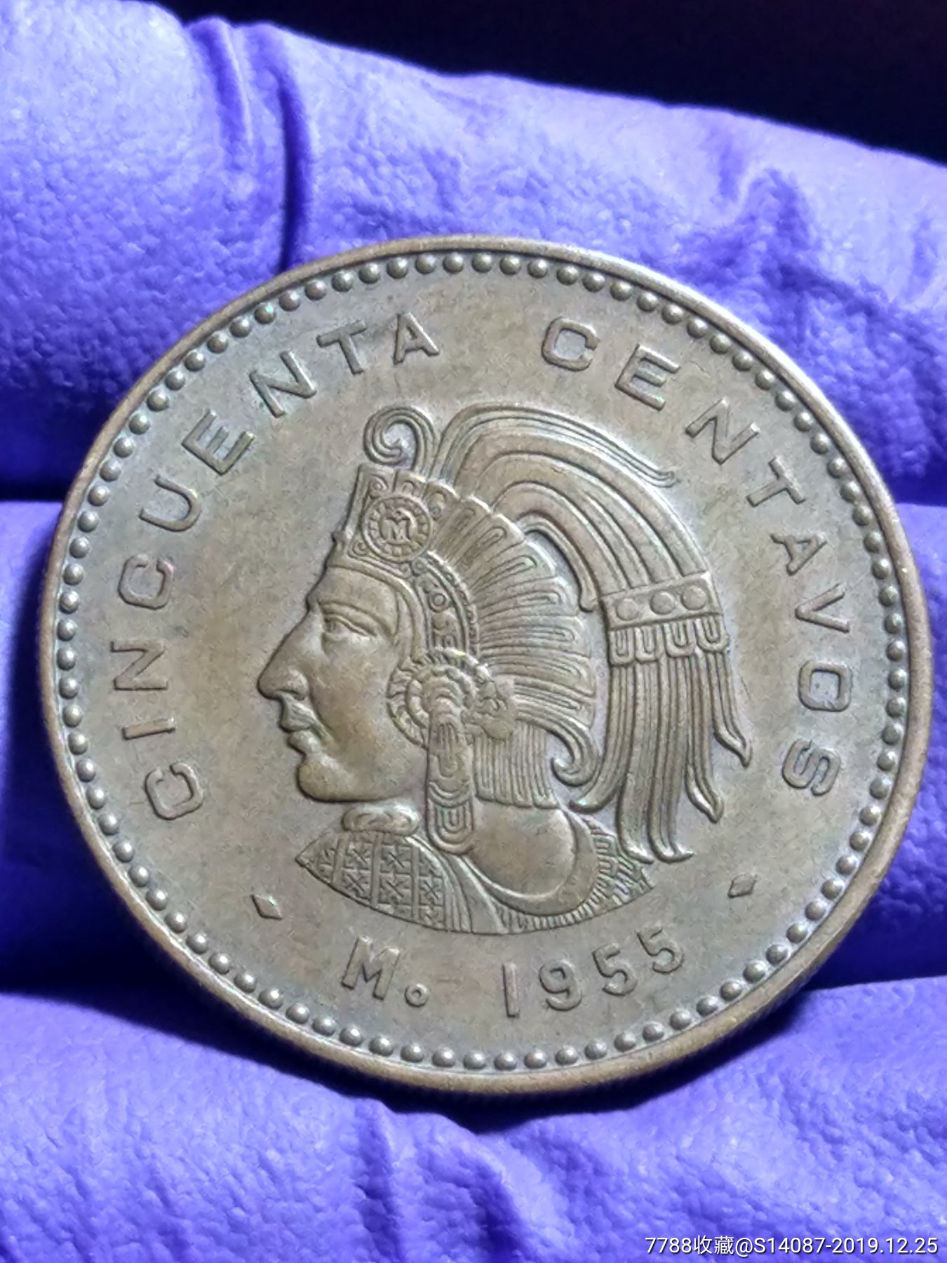外币～墨西哥铜币11955