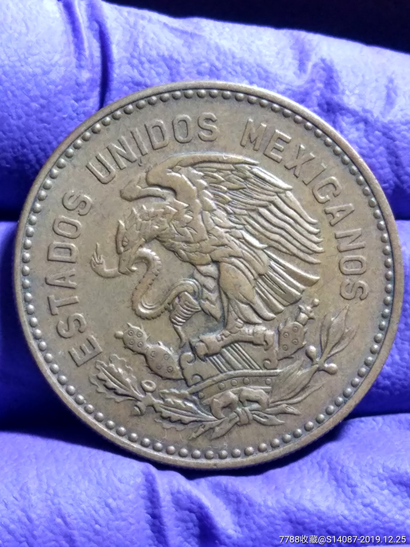 外币～墨西哥铜币11955