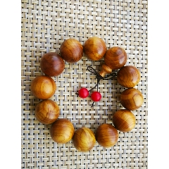 崖柏陈化水波纹佛珠木手串20MM(se70359415)_7788收藏__收藏热线