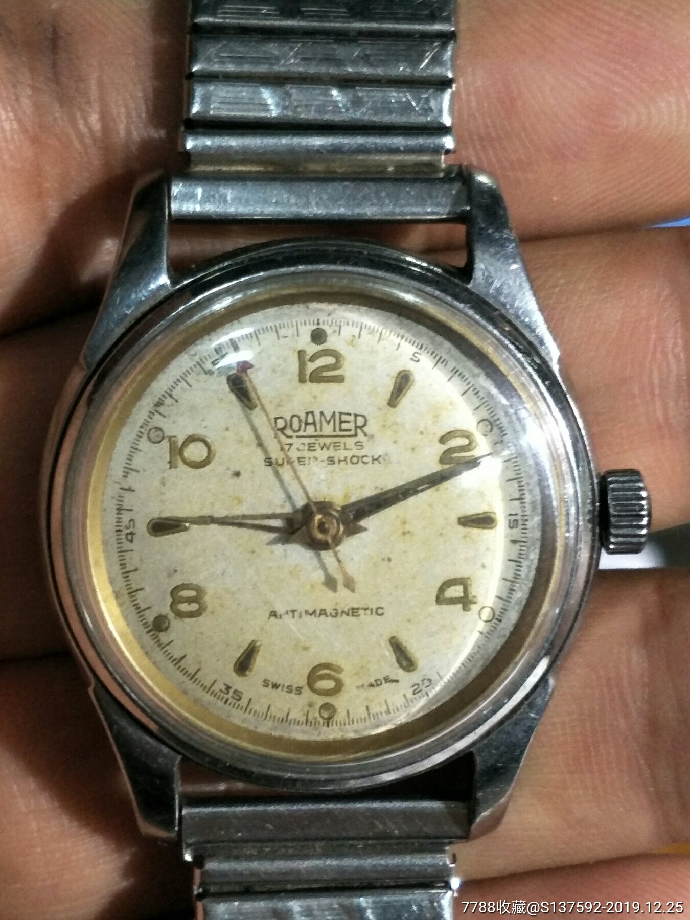 瑞士罗马老手表,走时_价格308.0000元_第1张_7788收藏__收藏热线