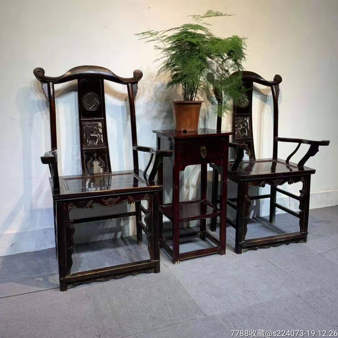 民国时期书房大四三件套,皮克包浆一流,全品包老.