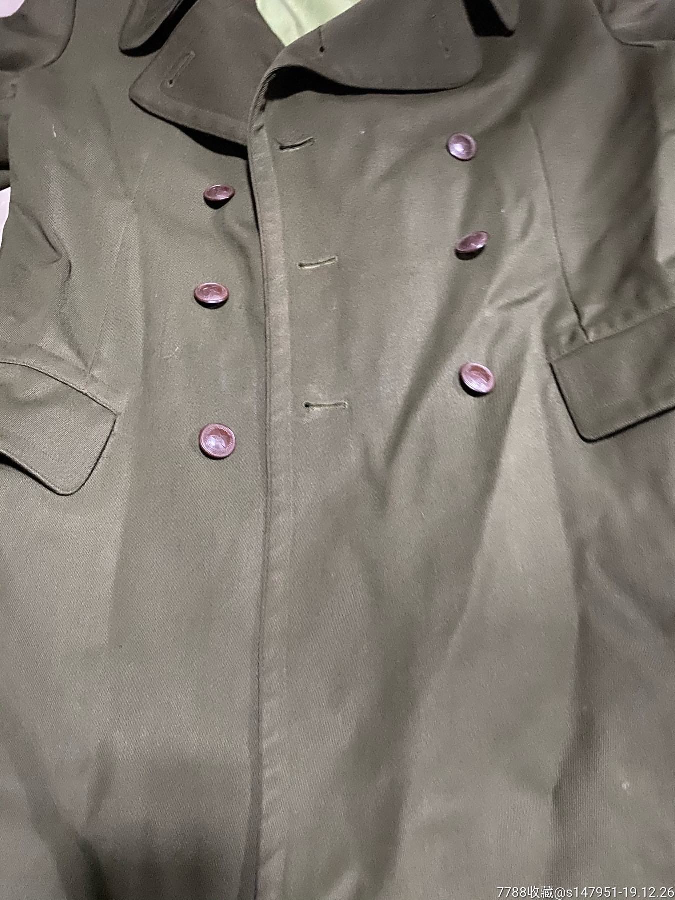 校毕大衣马裤呢二手旧货怀旧收藏影视道具文革扣子有麦穗