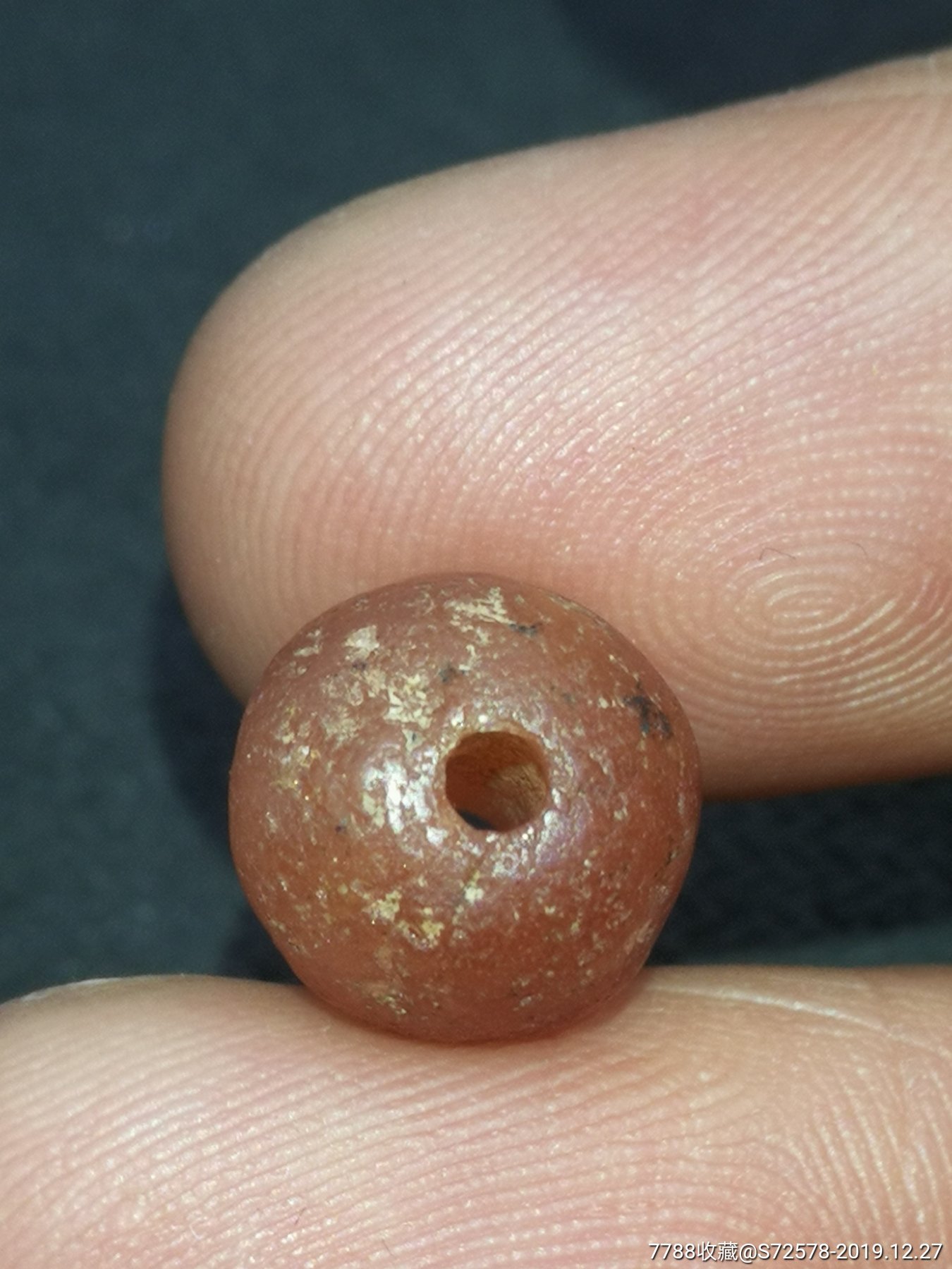 高古千年玛瑙珠