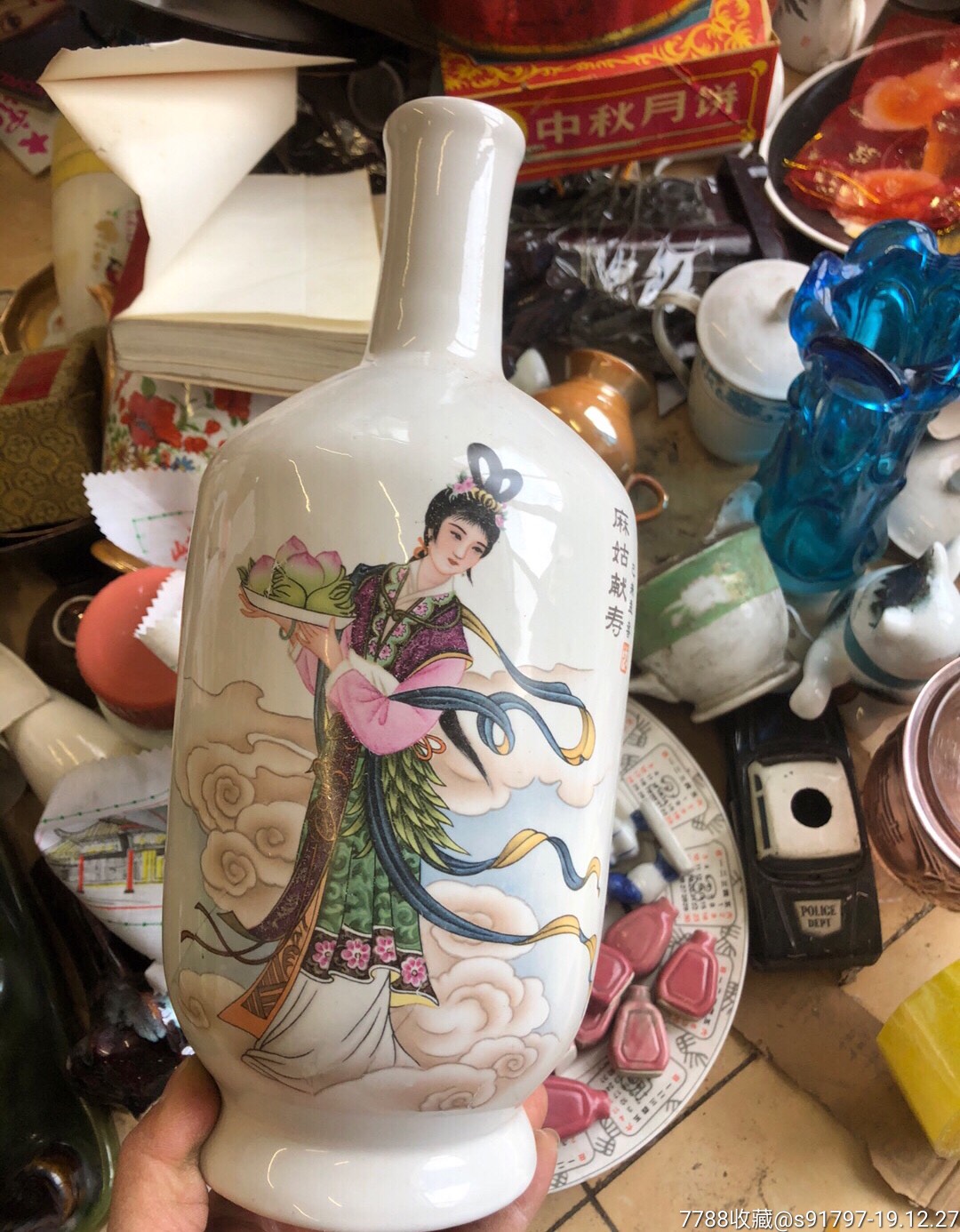 80年代麻姑献寿大瓶