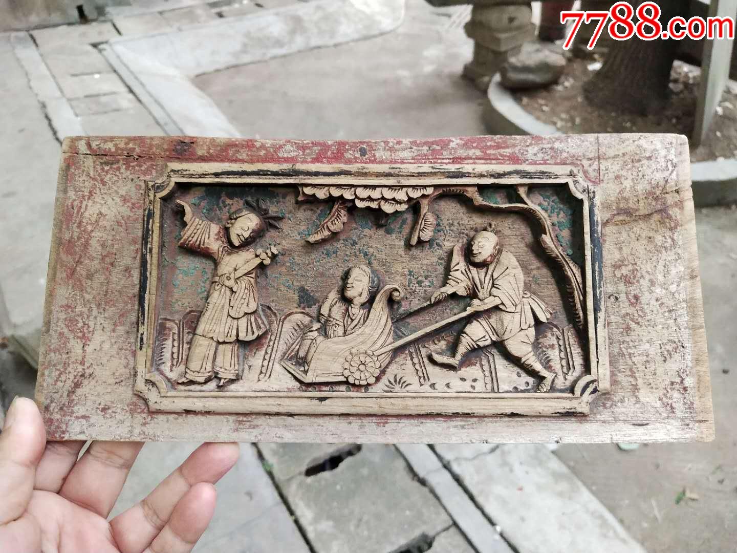 24孝之一!-木雕花板-7788木艺