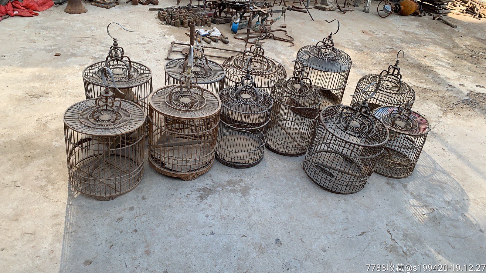 老鸟笼11个.全品无损.共1300元不议价不包邮