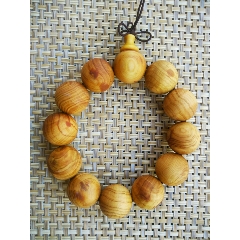 崖柏20MM水波纹闪电纹佛珠木手串(se70406583)_7788收藏__收藏热线