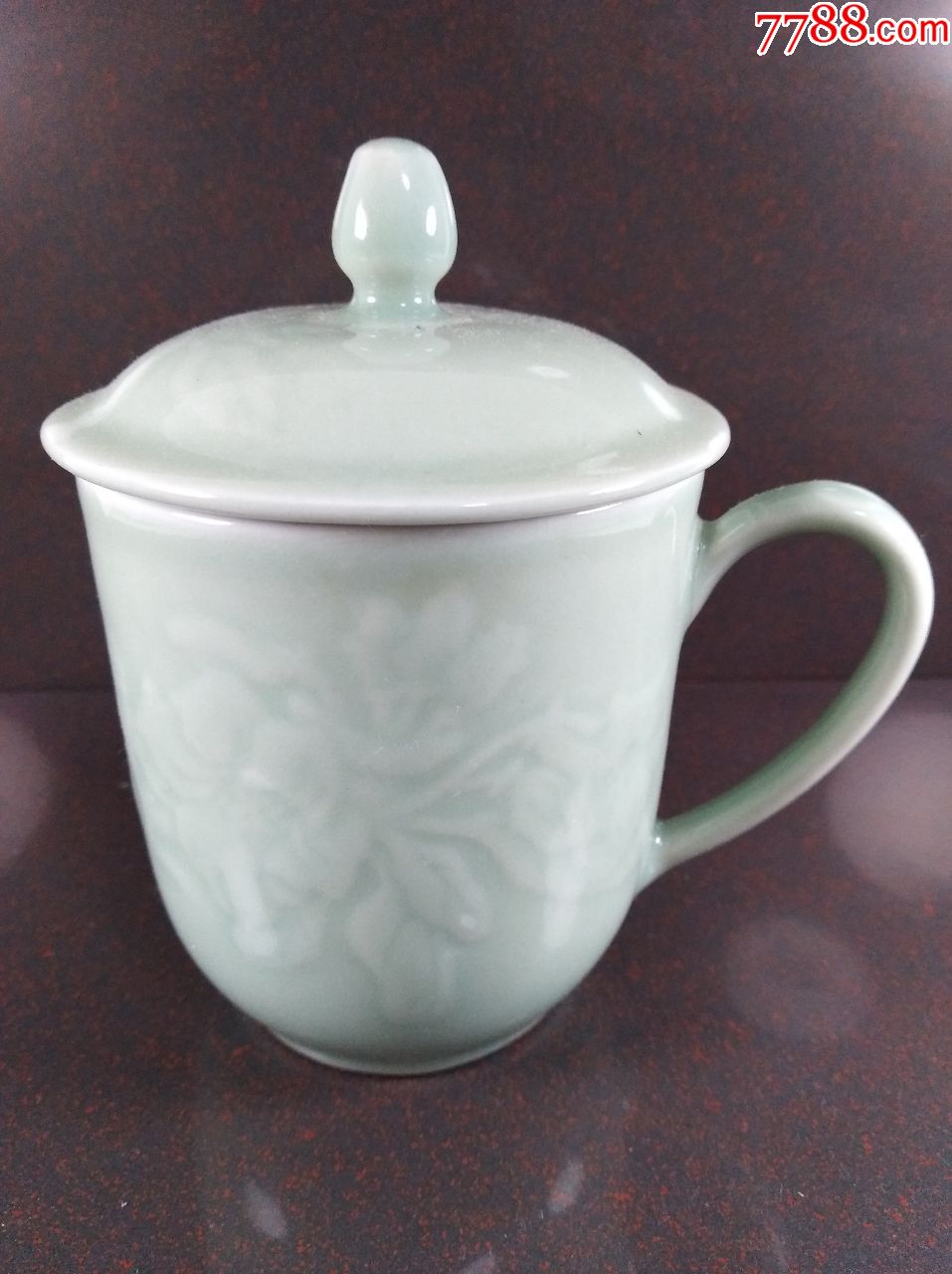 60年代中国龙泉影青茶杯