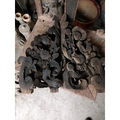 一对清代花鸟角花(se70418448)_7788收藏__收藏热线