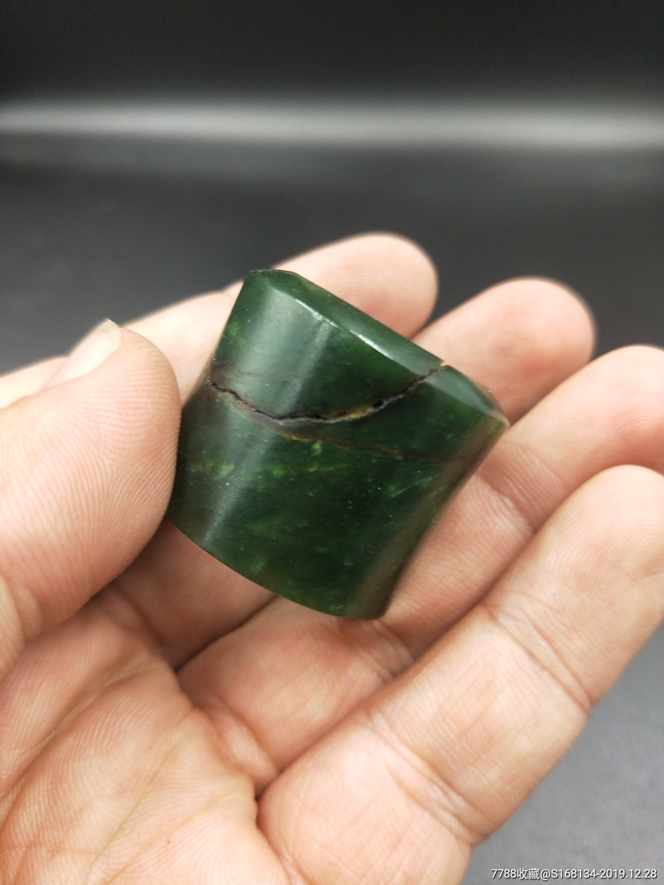 老碧玉扳指_价格60.0000元_第1张_7788收藏__收藏热线