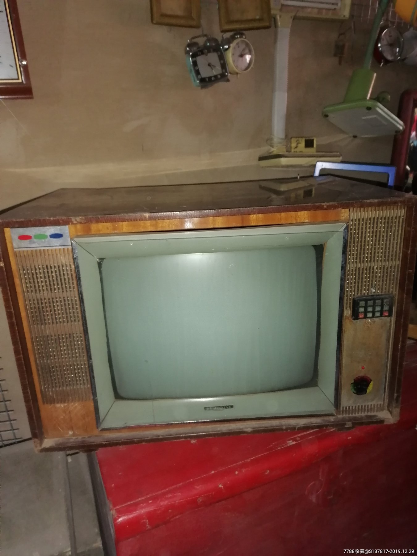 老古董电视机,试制品