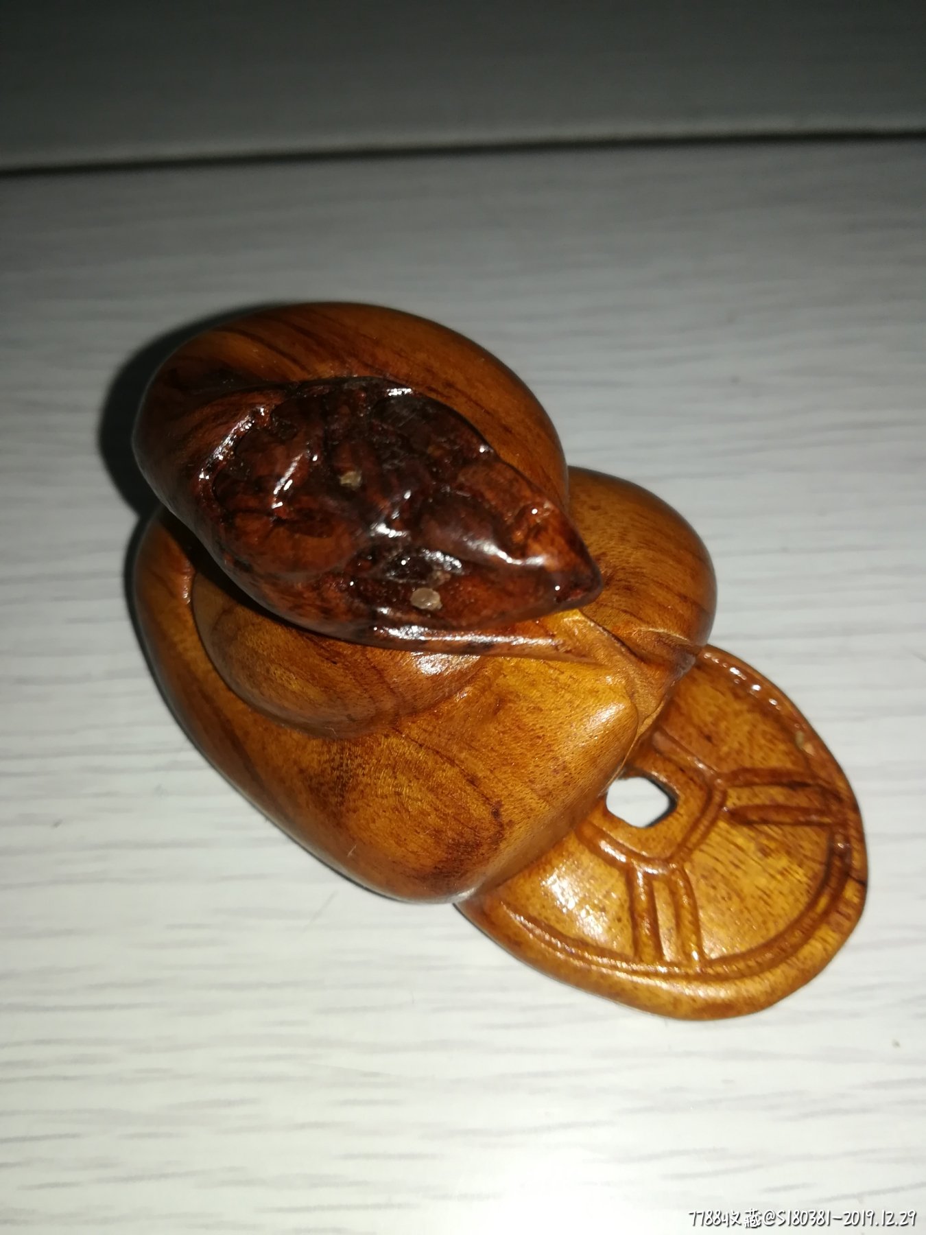 天然实木花梨木雕生肖属相蛇摆件本命年实木家居客厅装饰木质雕刻腰缠