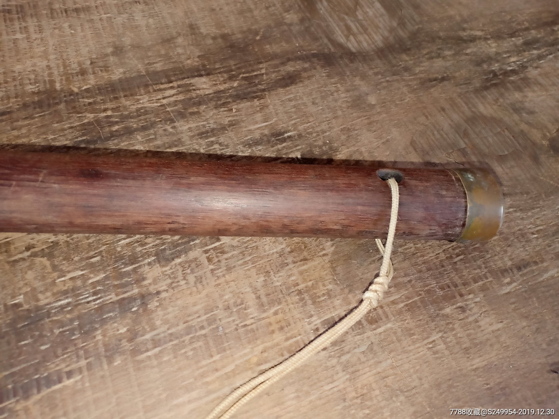 清代铁力木家法棍