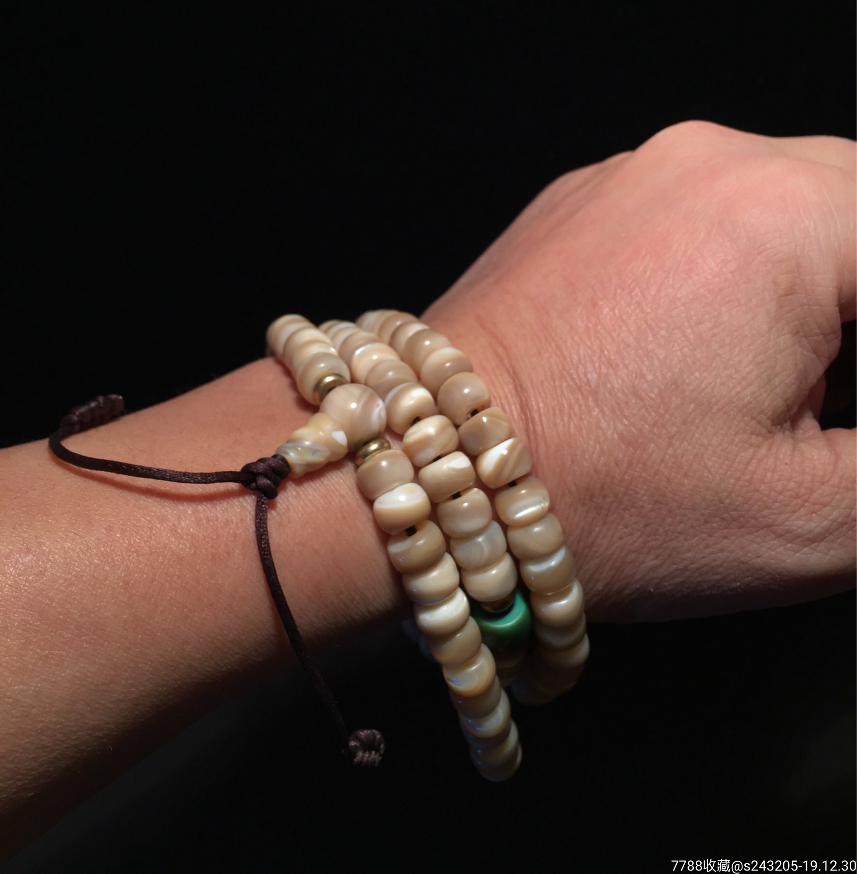 藏地螺钿老佛珠