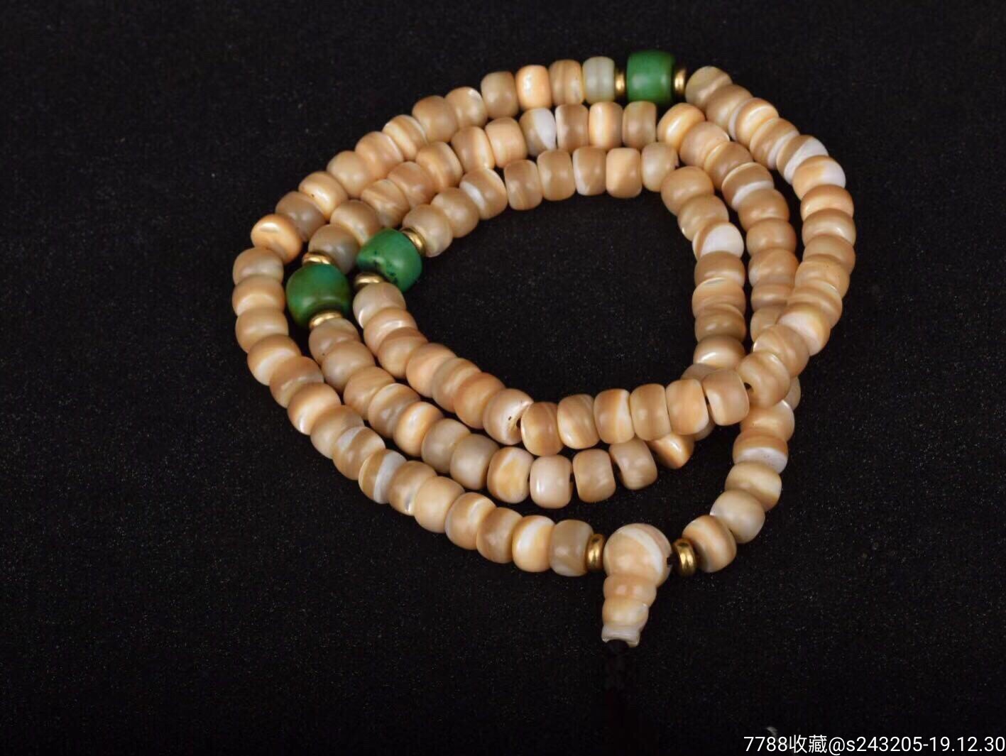 藏地螺钿老佛珠_玛瑙/宝石手串_第6张_7788集邮网
