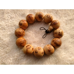 崖柏留疤20MM佛珠手串(se70464776)_7788收藏__收藏热线