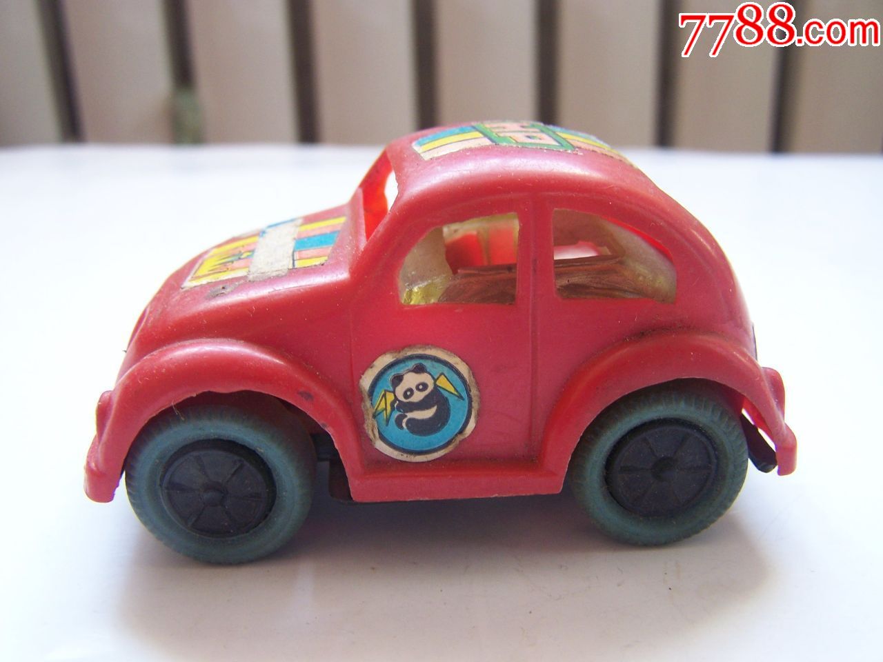 八十年代,熊猫汽车,少见,完好,点图可放大_第1张_7788棋牌玩具