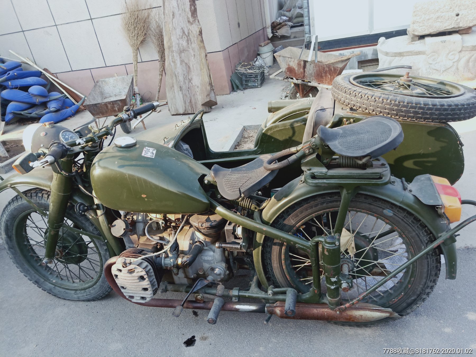 日本鬼子边三轮摩托车图片