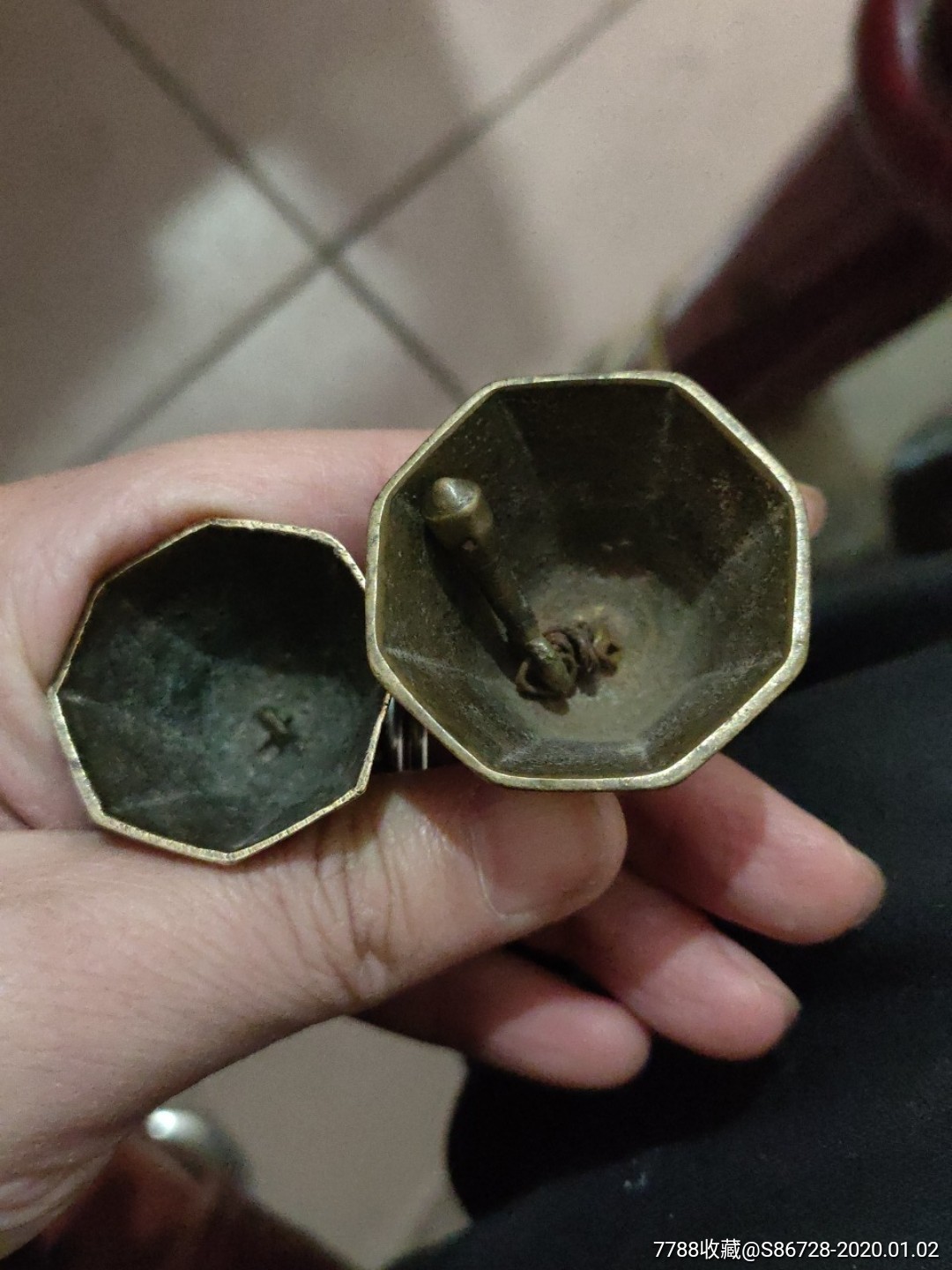 国泰民安风调雨顺八角老铜铃铛