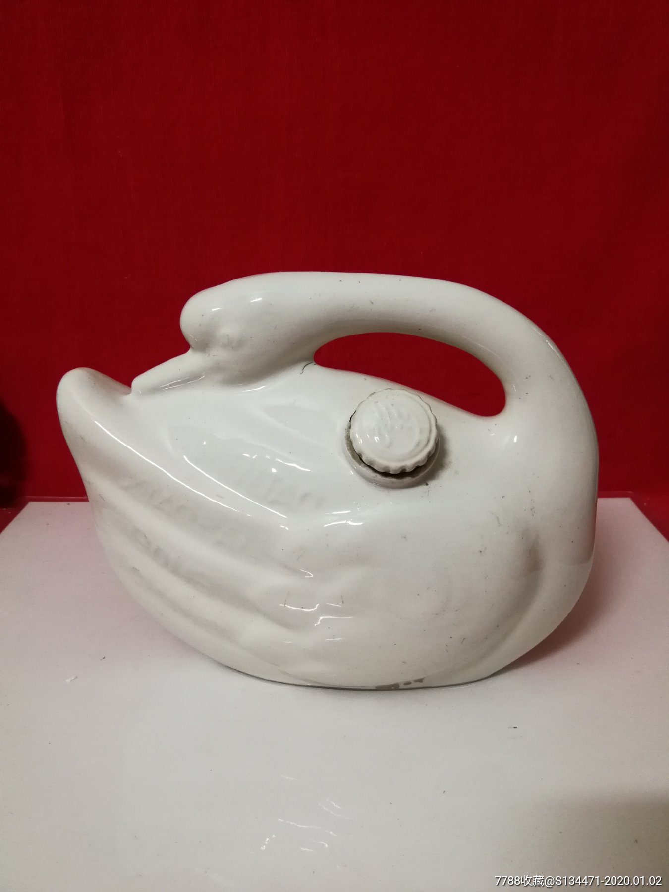 天鹅形老汤婆子水鳖子陶瓷暖被窝水宝