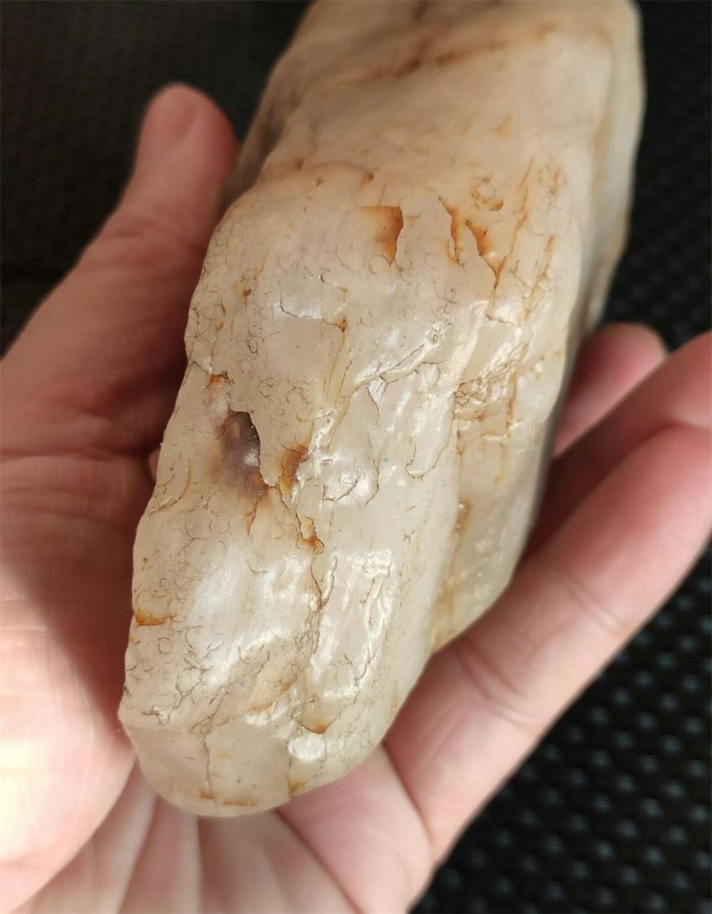 8282克罗布泊白戈壁玉细料