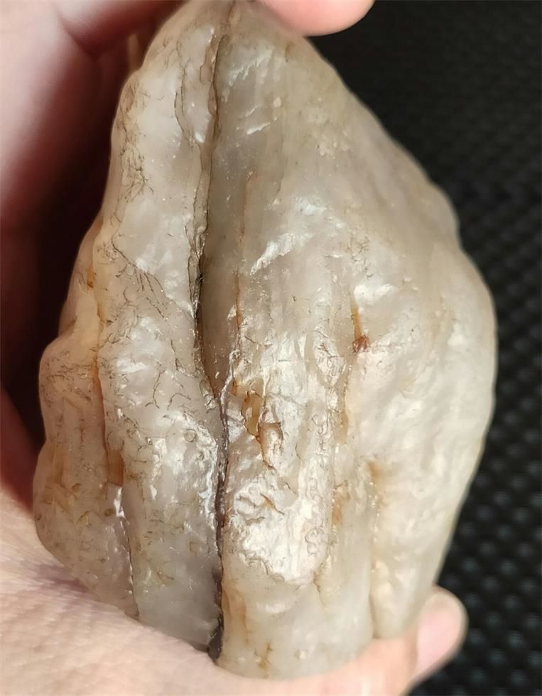 8282克罗布泊白戈壁玉细料