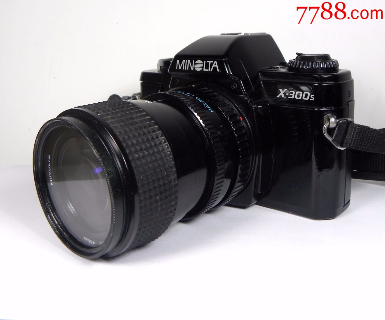 老古董■日本制美能达x300s单反机长焦镜头照相机■--怀旧
