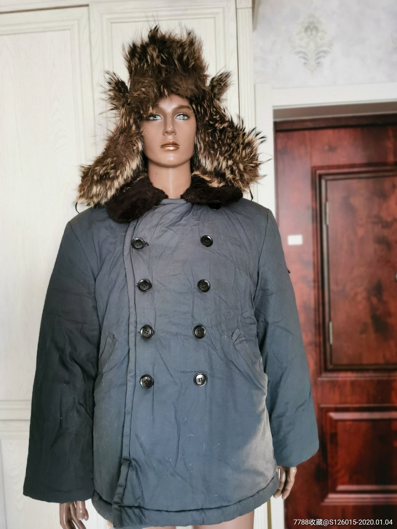 老邮差行装,邮政棉袄毛皮毡帽-其他服饰-7788收藏__收藏热线