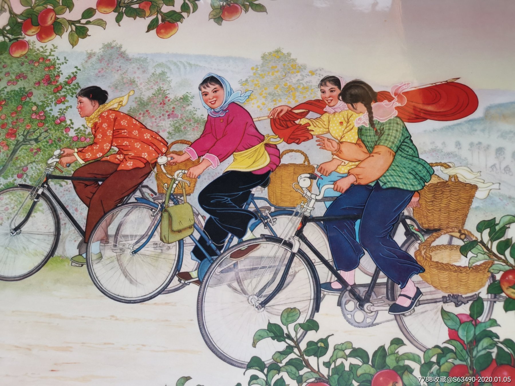 怀旧唯美品种●-年画/宣传画-7788收藏__收藏热线