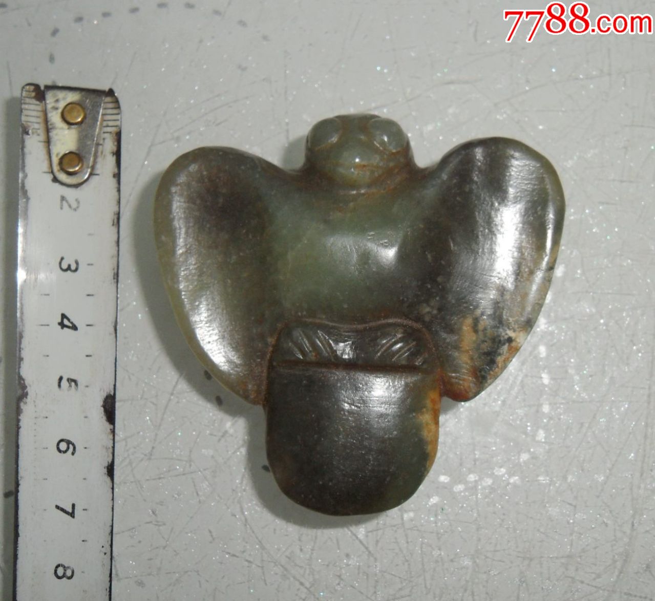 玉鹰玉鸟老玉高古玉器红山文化玉器红山玉器老玉器