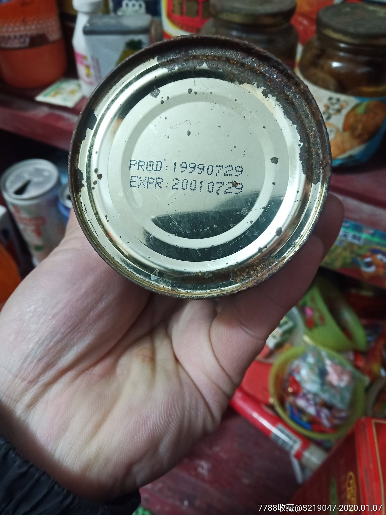 黄桃罐头罐子饮料瓶怀旧一一老商店