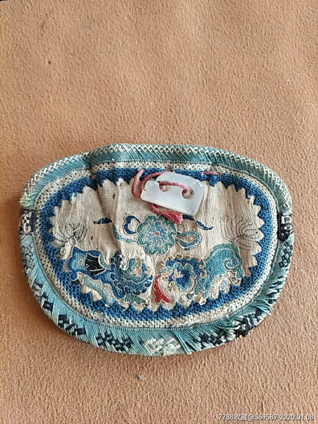 清代漂亮荷包