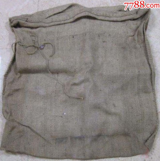 老式麻布口袋麻袋麻布袋