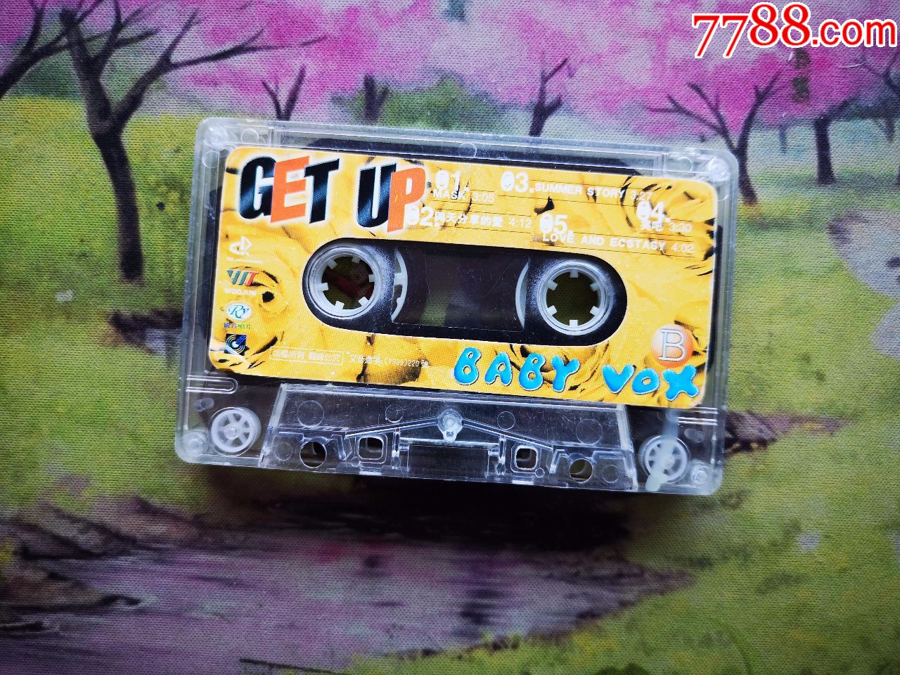 【baby-vox】【get-up】【磁带】