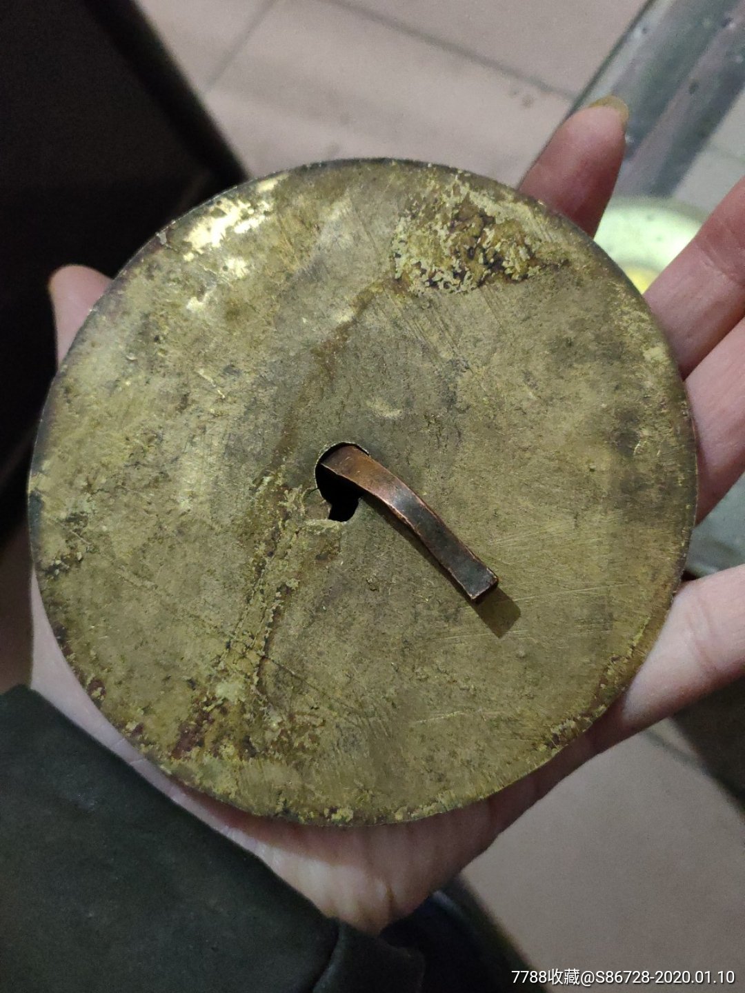 清代大门上的铜门环,老配件