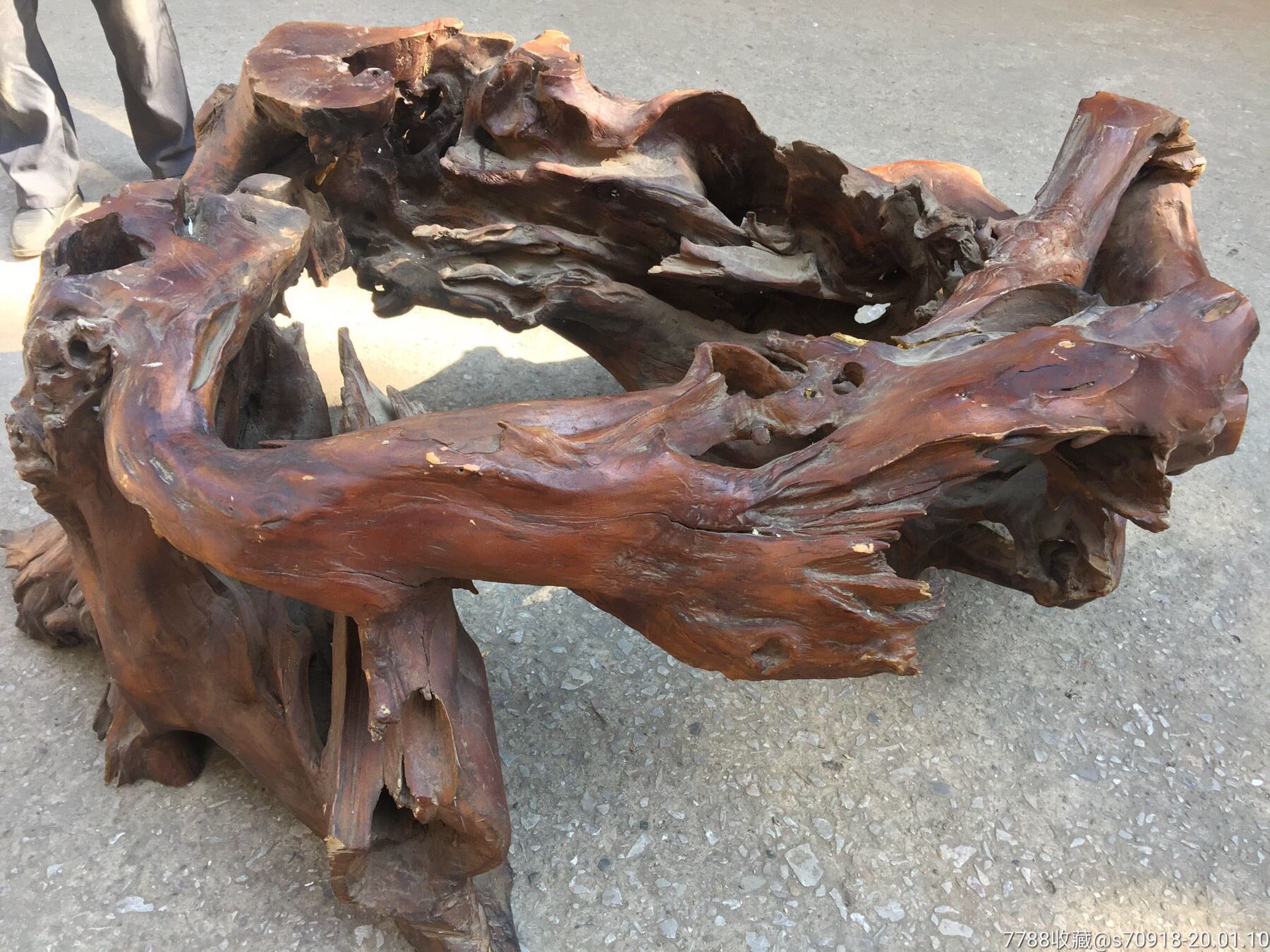 树根茶桌底-品看图.