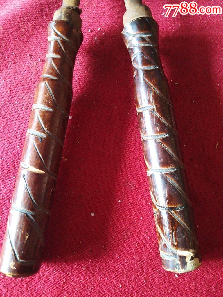 民国木把带雕工推子一把-推子-7788收藏