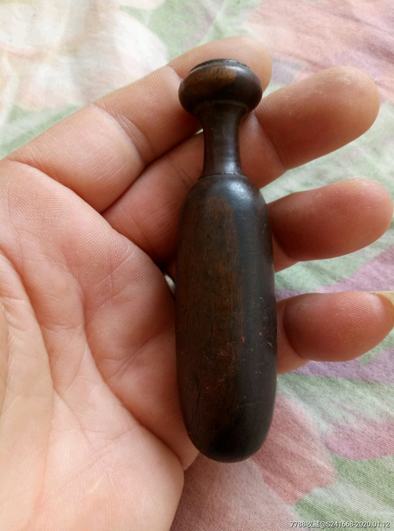 清代木质小棒槌