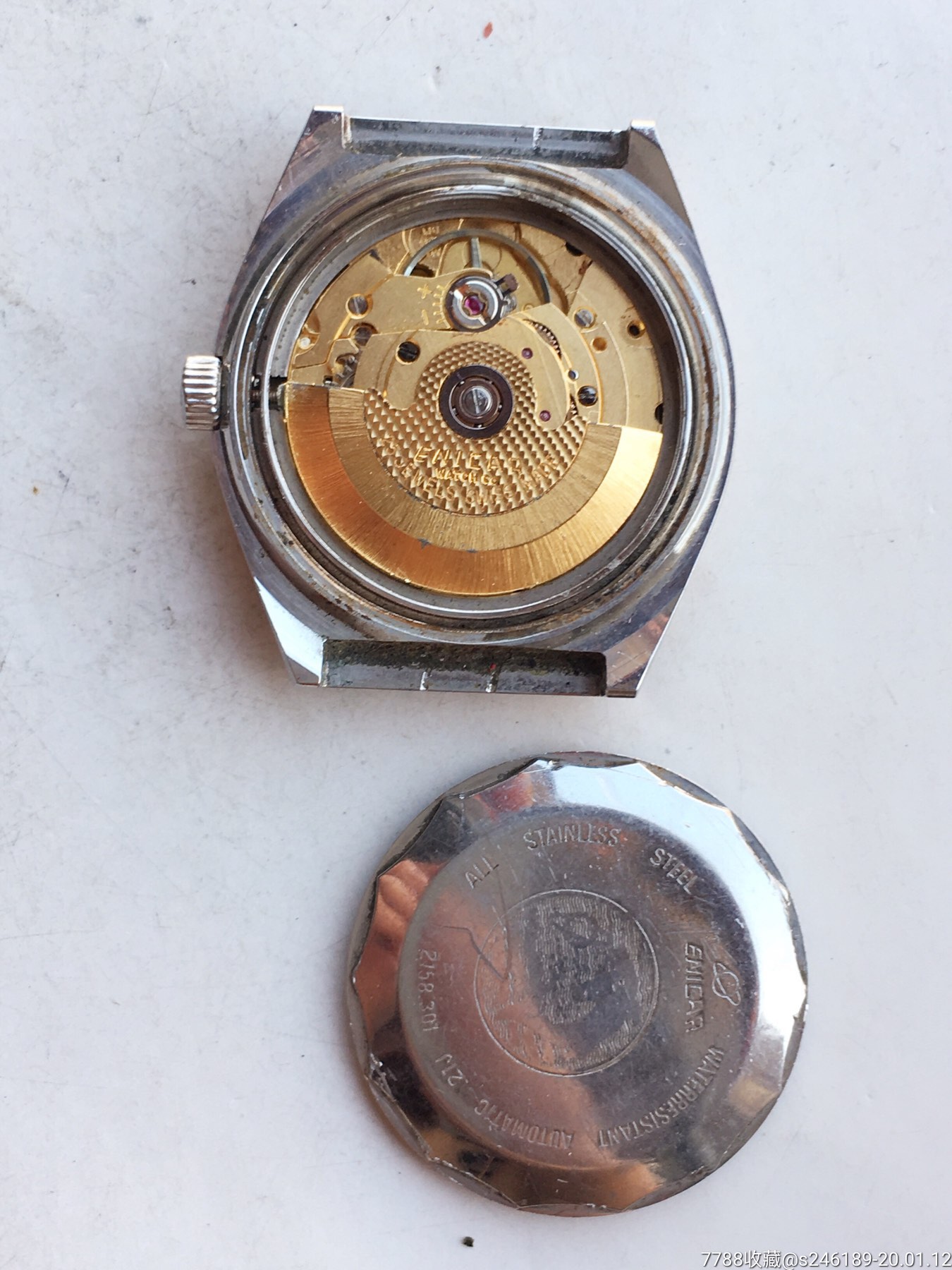 英纳格搭瑞士2168机械机芯