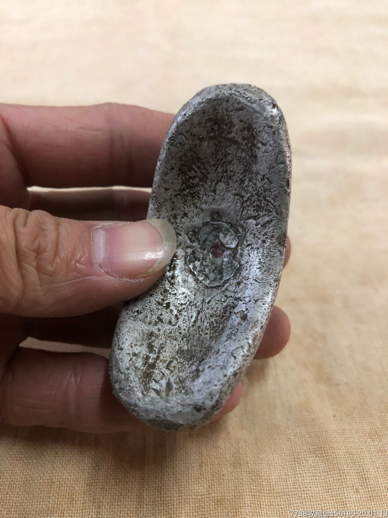 元宝,老的,铝质.供器,招财