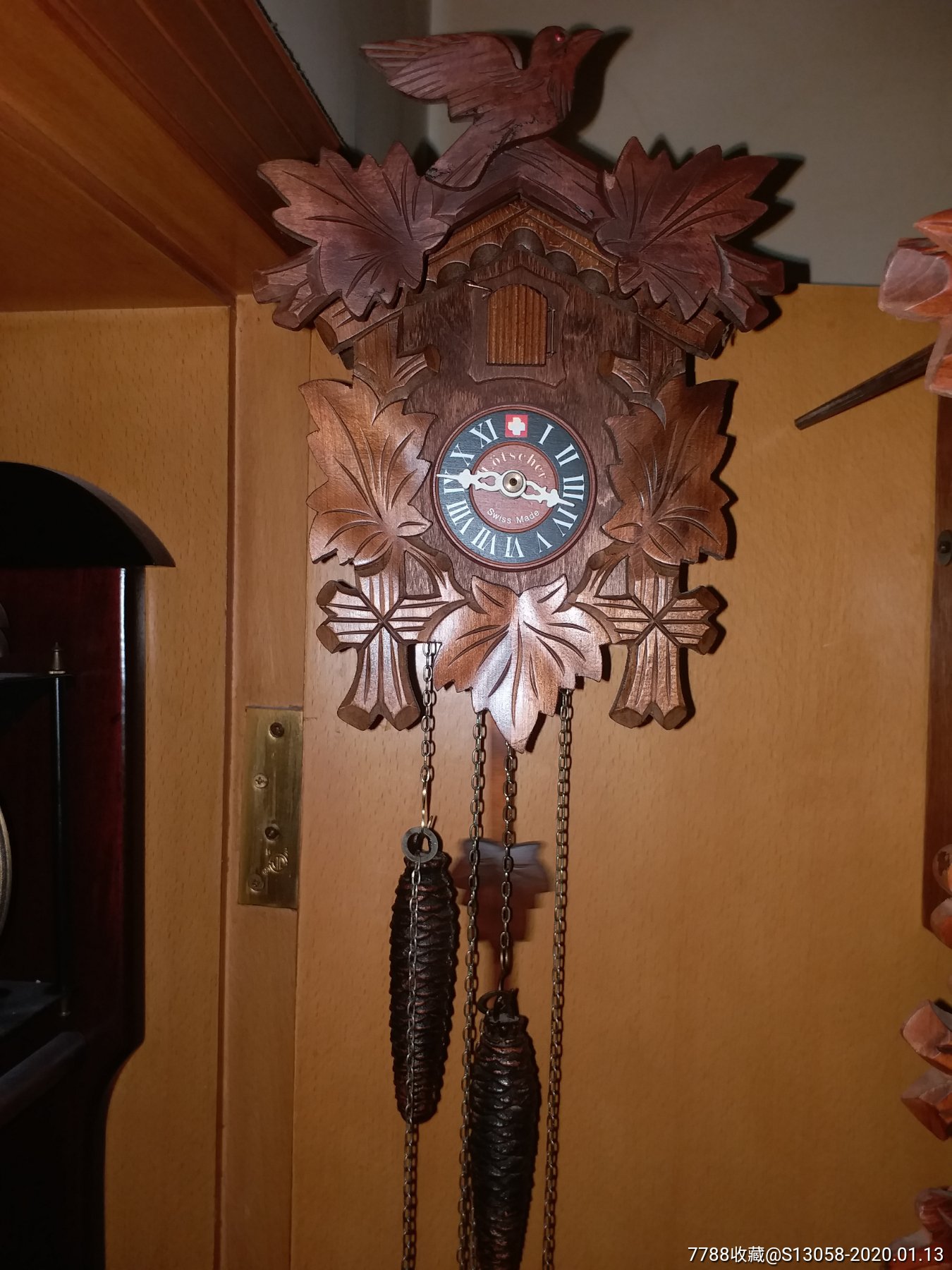 瑞士布谷鸟一天钟
