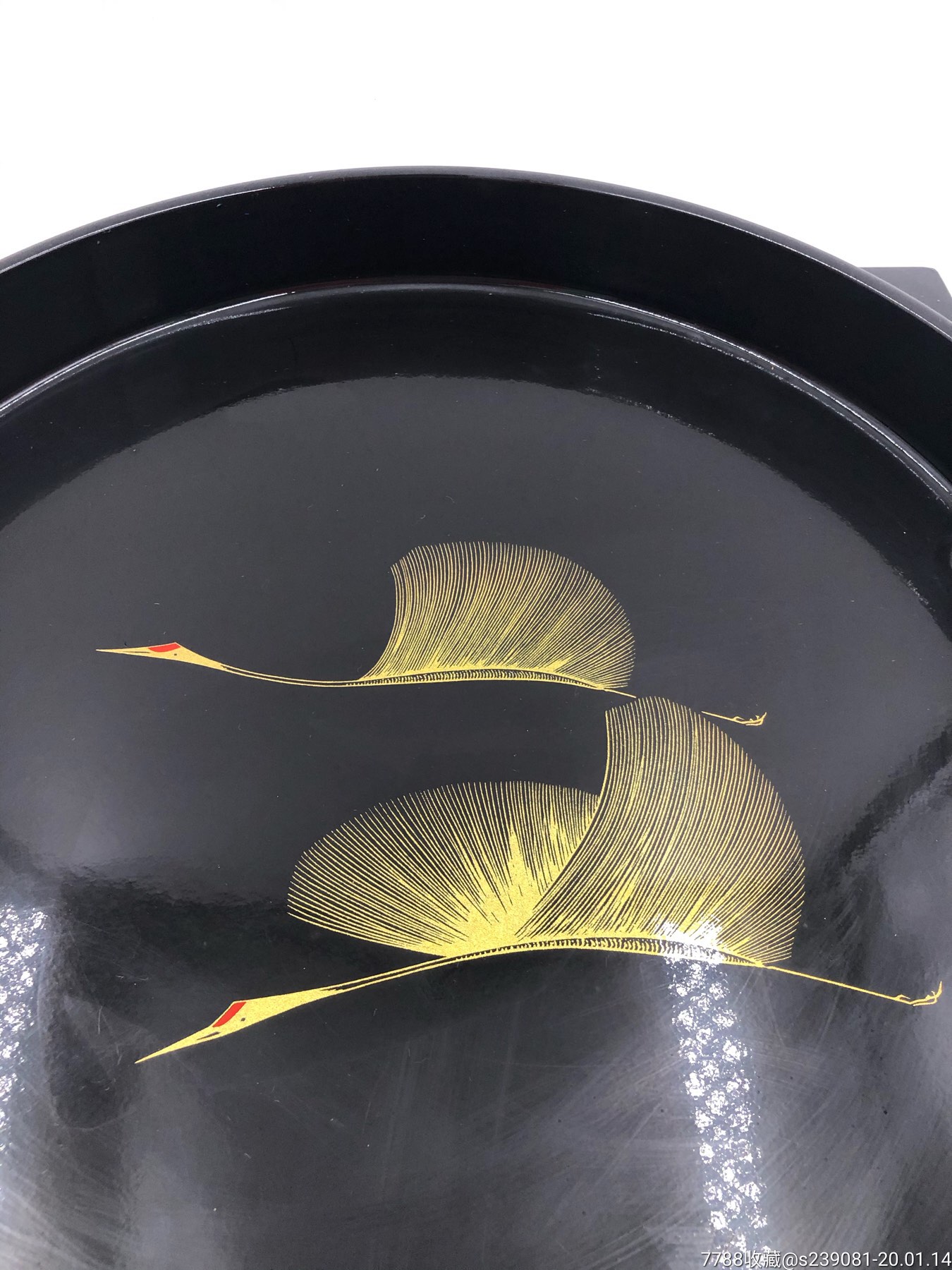 日本回流莳绘漆盘