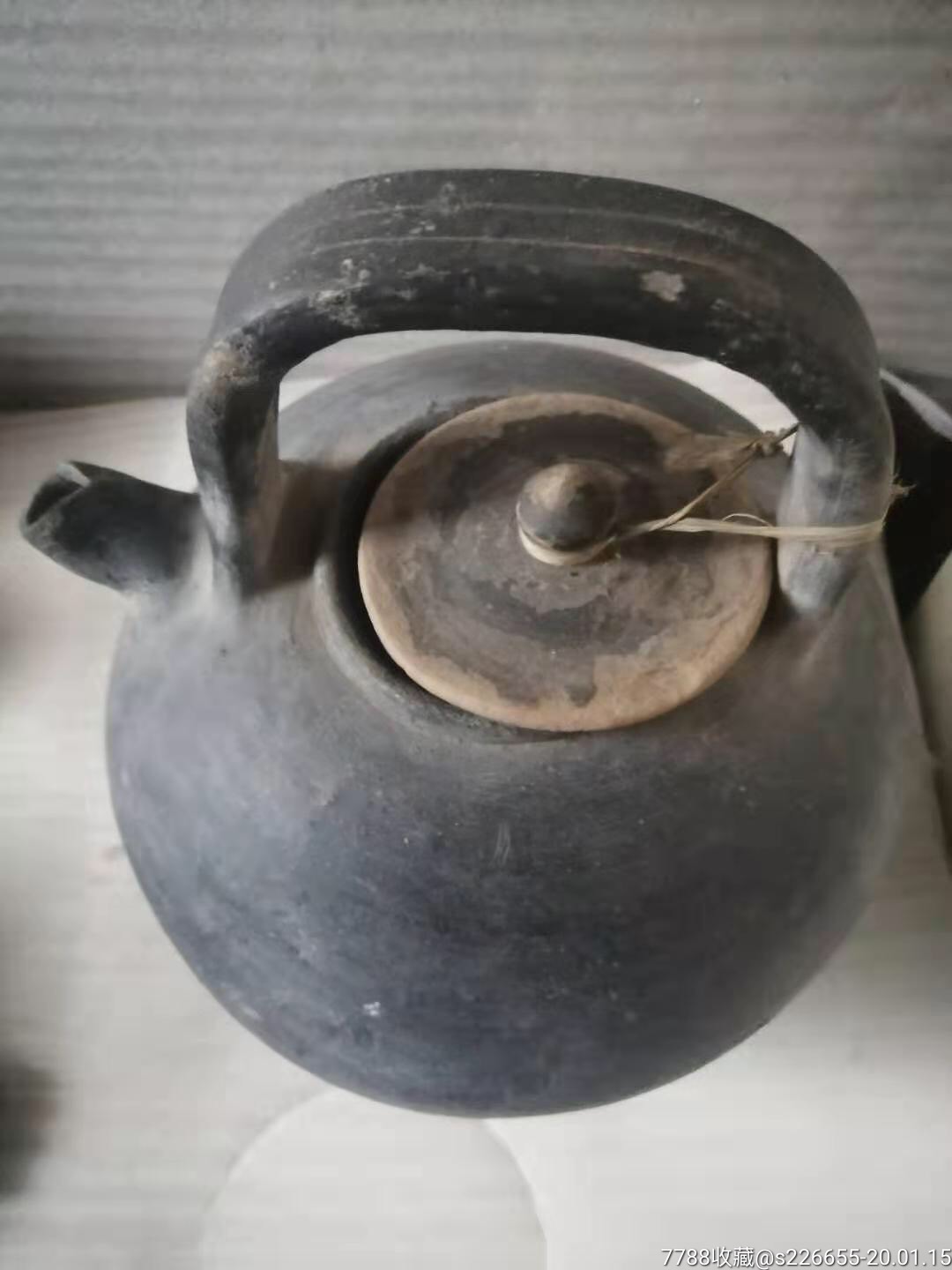 老式短嘴特大茶壶