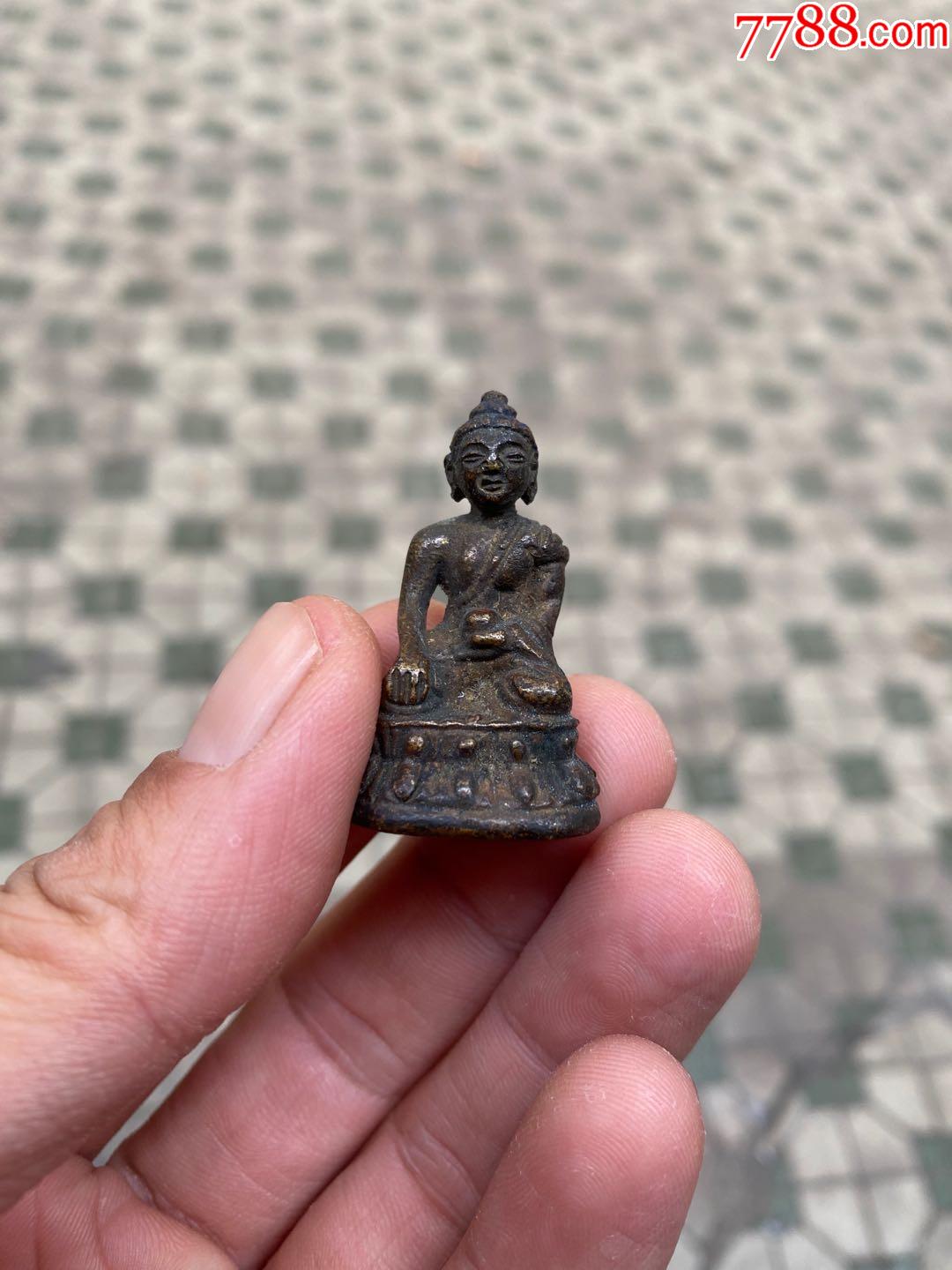 清代晚清或民国时期寸佛释迦牟尼两个如来佛