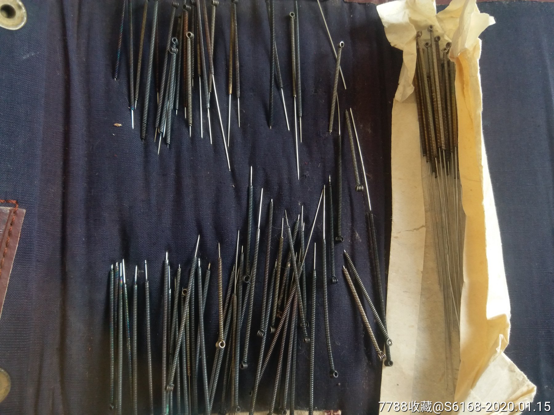 建国初期藏针夹完整一套~苏州市公私合营中国针灸图书用品社制