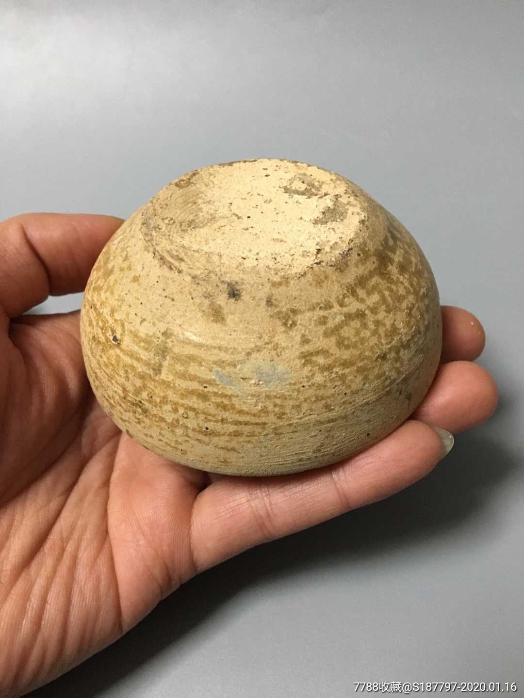 战国原始青瓷小钵碗