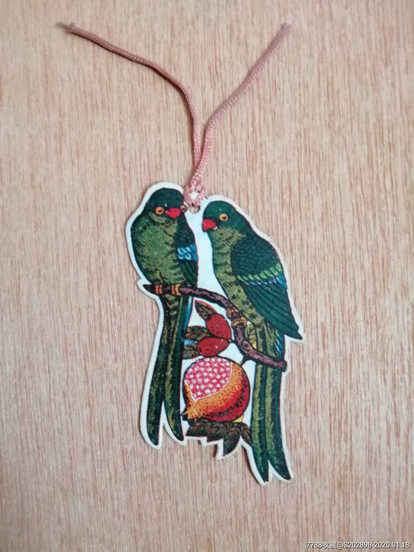 58年异型孔雀,百花香味书签