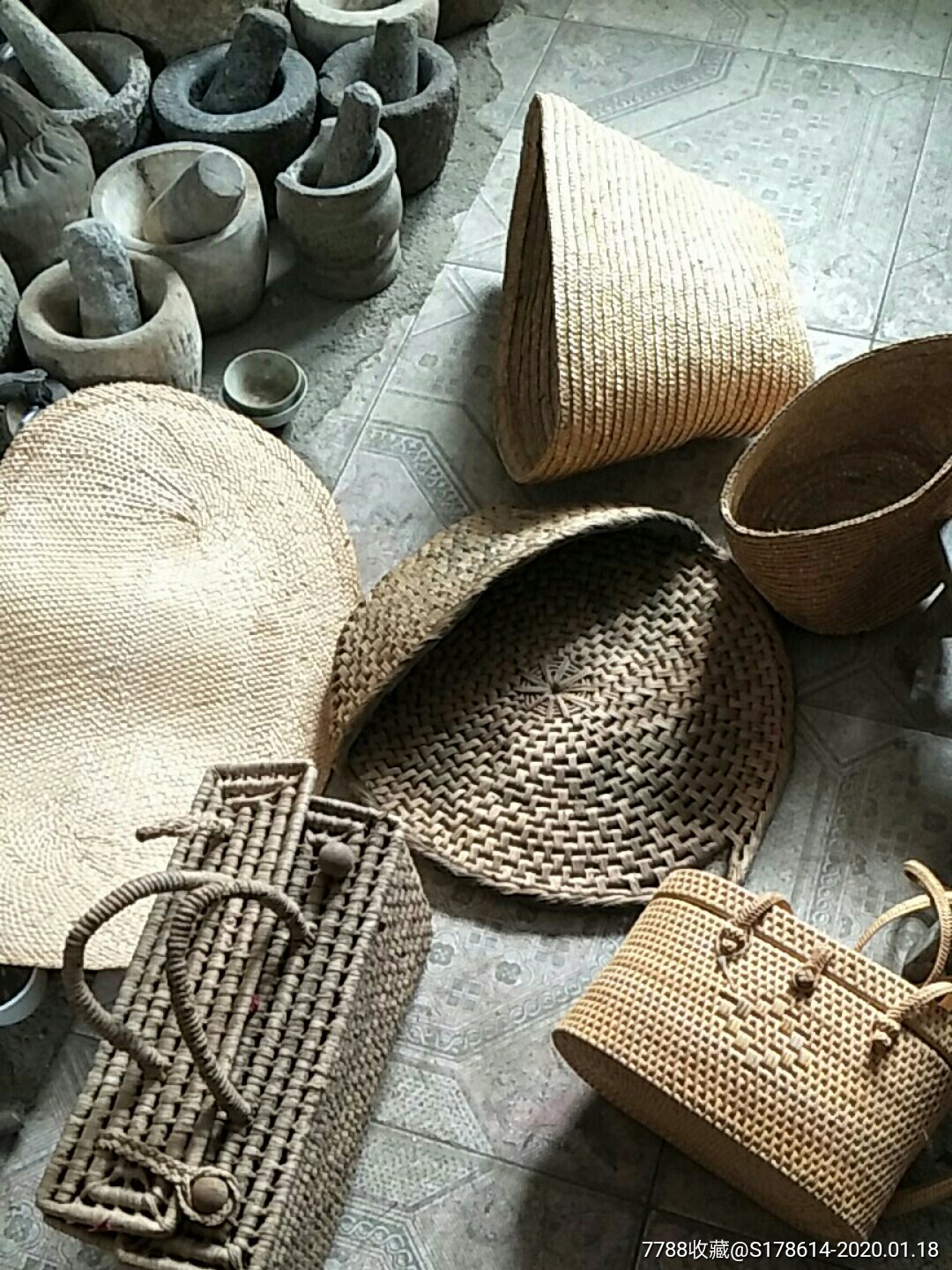 草艺品六件-价格:60元-se70760526-植物编织工艺品-零售-7788收藏