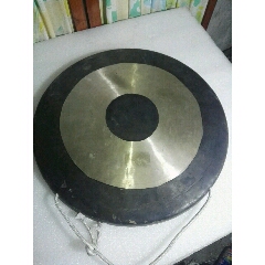 老铜锣:直径45公分重5.2斤。折边2.5公分。(se70802905)_7788收藏__收藏热线