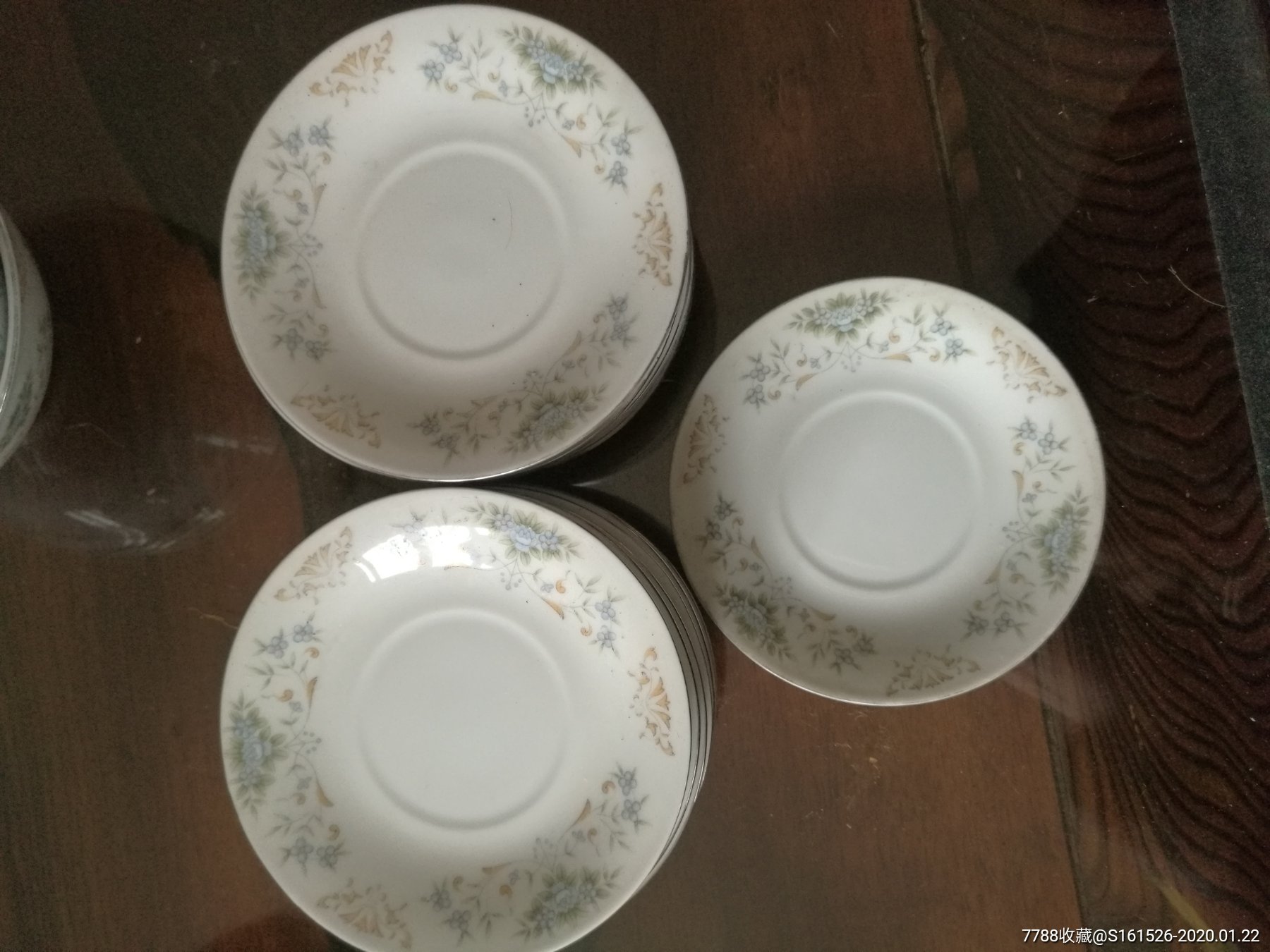 老景德镇出口瓷杯碟70年代创汇